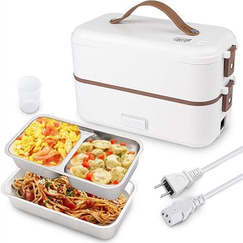 Hộp hâm nóng thức ăn trưa 12 Volt